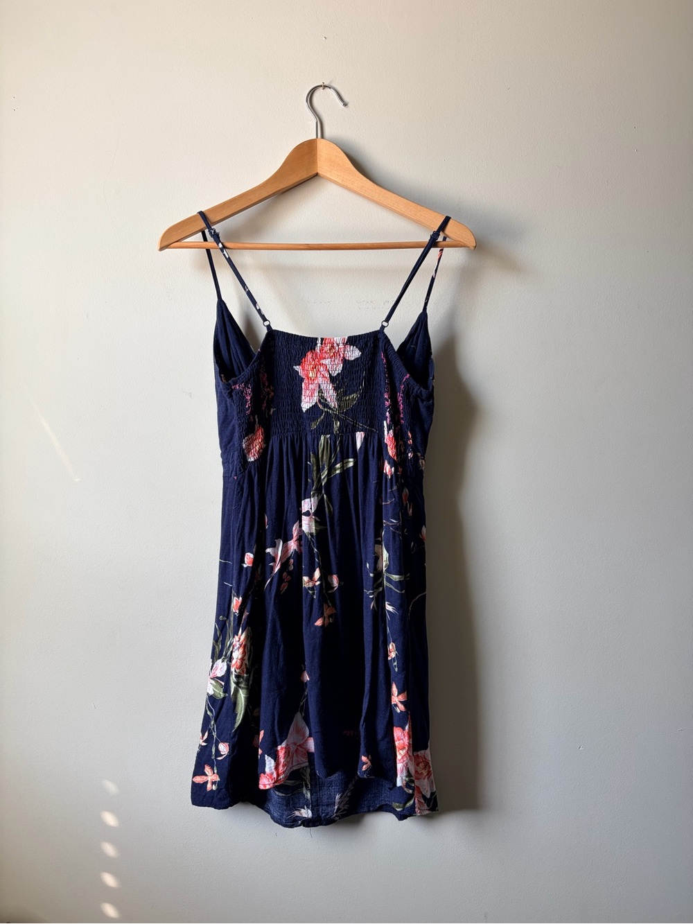 Wildfire Navy Floral Tie-Front Sundress - Picture 2 of 5